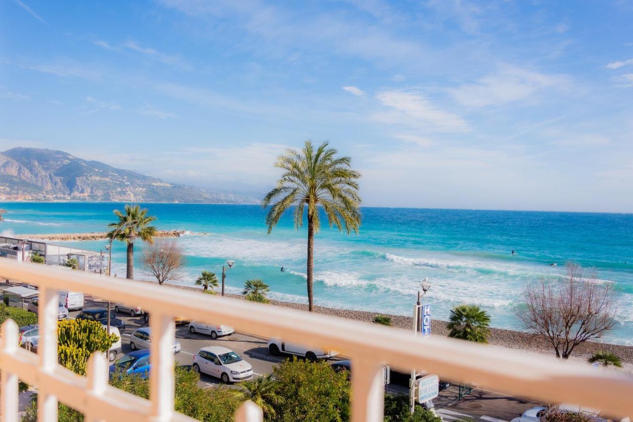 Hotel Et Appartements Reine D'Azur Рокебрюн — Кап-Мартен Экстерьер фото